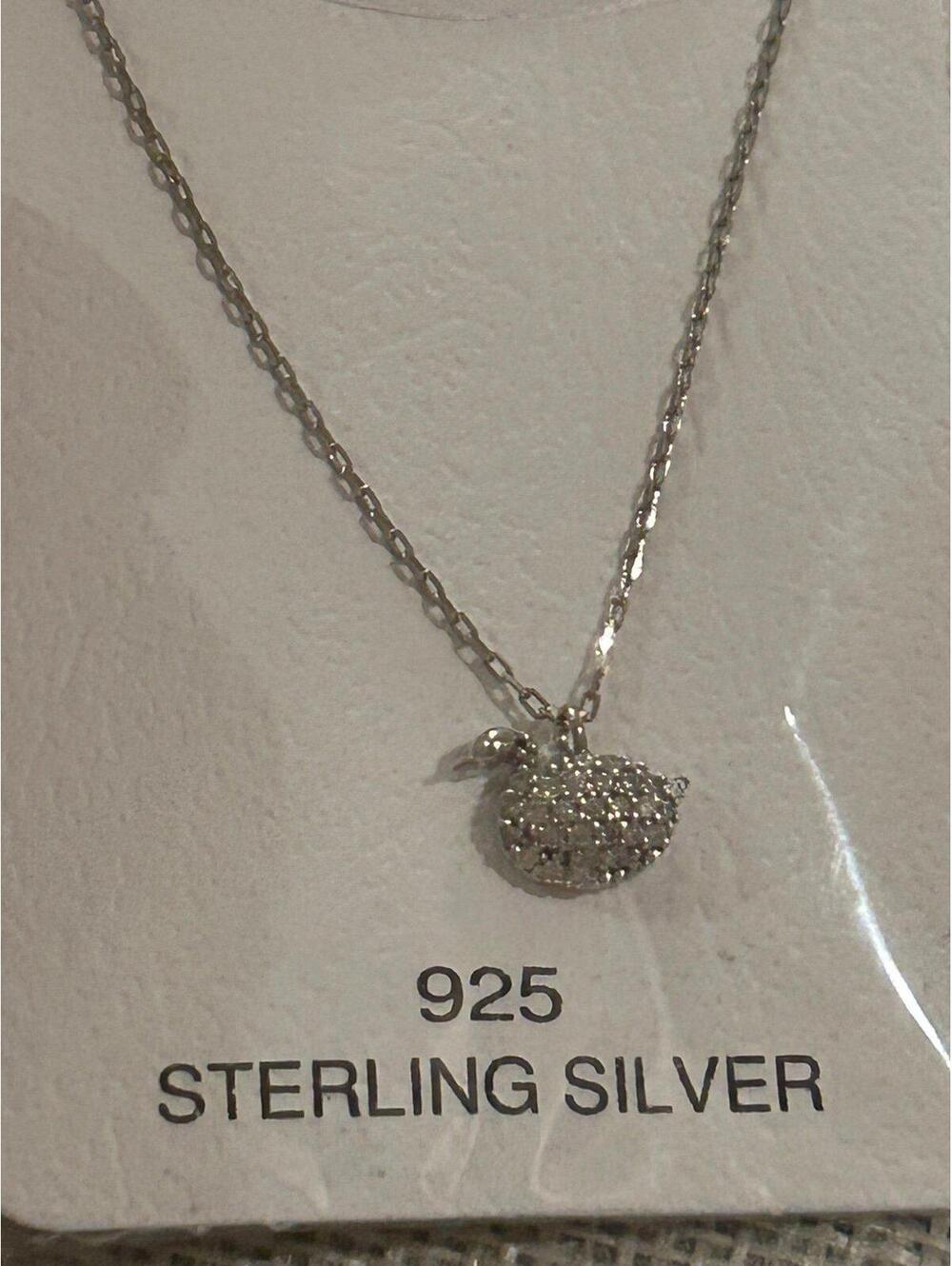 Lot b303 925 sterling silver  necklace pendant